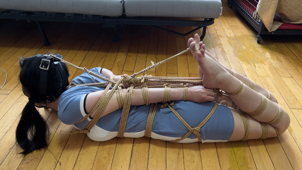 strappado floorwork hogtie